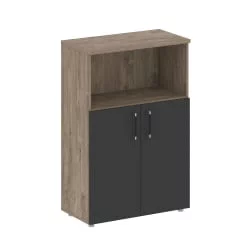 Шкаф для посуды SHIFT SK.ST-2.1 Тиквуд Темный/Антрацит