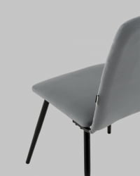 Стул Кристенсен велюр серый