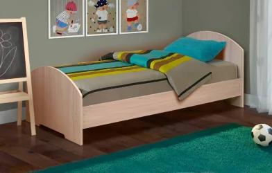 Кровать 80 на 200 на уголках №2 800*2000 Клен