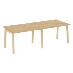 Стол переговорный (2 столешницы) ONIX WOOD OW.PRG-2.2 Тиквуд Светлый/Светлый Стол переговорный (2 столешницы) ONIX WOOD OW.PRG-2.2 Тиквуд Светлый/Светлый