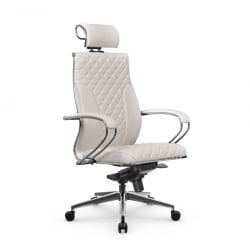 Кресло руководителя Metta L 2c 44C/K116 Infinity Easy Clean (MPES) Комплект 2 Белое