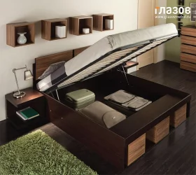 Кровать 2 (1600) HYPER Палисандр/Венге