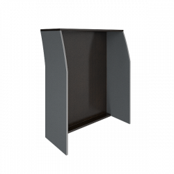 Стойка прямая 900 Riva А.РС-1 Венге/Металлик