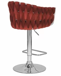 Стул барный DOBRIN MARCEL Винный велюр MJ9-35