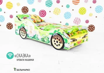 Детская кровать от 3 до 7 лет Сказка