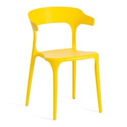 Стул TON (mod. PC33) пластик, 48 x 48 x 74 см, желтый (Yellow Y-01)