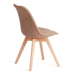 Стул TULIP SOFT (mod. 053V) дерево/пластик/ткань, 49,5 x 54,5 x 84 см, Бежевый (Beige) LY1701-4