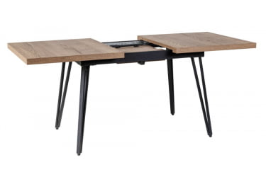 Стол Диего раздвиж.120-160 Галифакс Табак/Бабочка