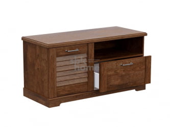 Тумба под ТВ, Кантри (1236*534*634) Орех Риббек темный, 30803 