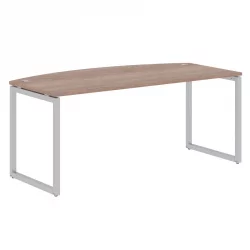 Стол руководителя КСТЕН-К КСКЕТ 189 Дуб Сонома Алюминий / XTEN-Q XQET