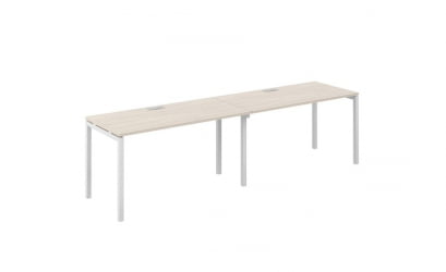 Рабочая станция Сигма СГ.229.ОЛ.44.ВХ Дуб светлый Белый / Sigma SG.229.OL.44.WH