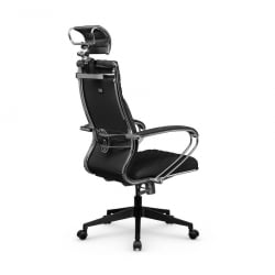 Кресло руководителя Metta L 2c 44C/K116 Infinity Easy Clean (MPES) Комплект 6 Черное
