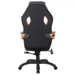 Кресло компьютерное BRABIX Techno Pro GM-003 Черно-серый/оранжевый