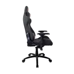 Геймерское кресло Arozzi Verona Signature Soft Fabric Черный-красный