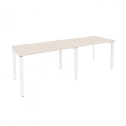 Рабочая станция на П-образном м/к ONIX O.MP-RS-2.2.7 Денвер Светлый/Белый