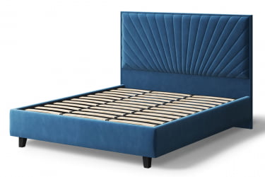 Кровать Леона, 2000 кс 1400 мм, синий / x