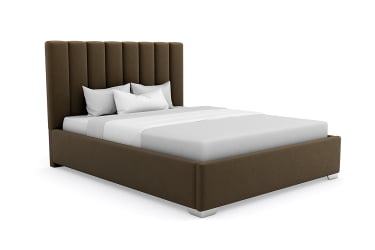 Кровать Carrera 80x200 велюр Seven 106