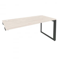 Стол-приставка на О-образном м/к к опорным элементам ОНИКС О.МО-СПР-4.7 Денвер Светлый/Антрацит / ONIX O.MO-SPR-4.7