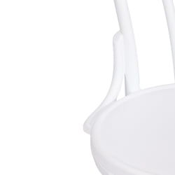 Стул для кухни THONET (mod. PL62) пластик, 42 x 52 x 89 см, White (Белый) 01