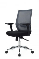 Кресло Фикс РCХ 851Е-3Д-М3 Серый/Черный / Fix RCH 851E-3D-M3