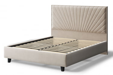 Кровать Леона, 2000 * 1800мм, бежевый