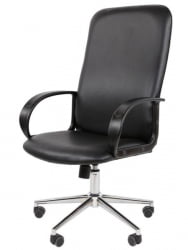 Кресло руководителя CХАИРМАН 278 ЭКО Черный / CHAIRMAN