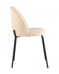 Стул Коди велюр Бежевый