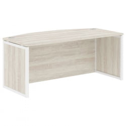 Стол руководителя XTEN-QP XQPET 189H Сосна Эдмонт Белый