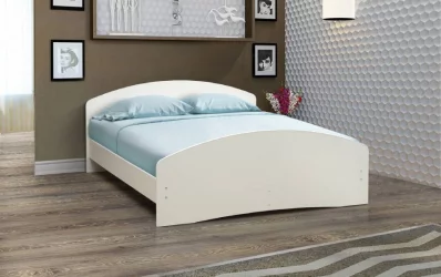 Кровать на уголках №2 1200*2000 Вишня Оксфорд