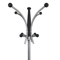 Вешалка-стойка БРАБИКС CР-848 на мраморном диске Коричневый / BRABIX CR-848