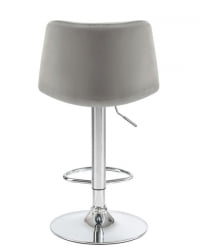 Стул барный DOBRIN TAILOR (серый велюр (MJ9-75)) 2 шт