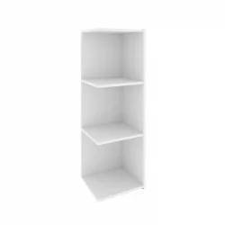 Модуль приставной 3 ячейки ЛОCКЕР плус ЛК.ПМ-3 Белый Бриллиант / LOCKER plus LK.PM-3