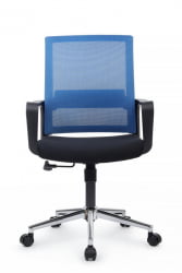 Кресло Минт РCХ М1029МБЕ Синий/Черный / Mint RCH M1029MBE