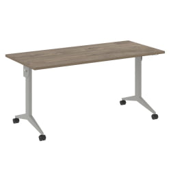 Стол складной мобильный КС-Пулл КС.М-4.7 Тиквуд Темный/Серый / X-Pull X.M-4.7