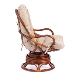 Кресло вращающееся FLORES 5005 /без подушки/ Pecan (орех)