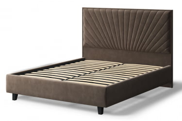 Кровать Леона, 2000 кс 1400 мм, коричневый / x