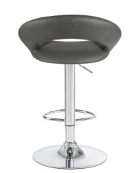 Стул барный ДОБРИН МИРА (серый) 2 шт / DOBRIN MIRA
