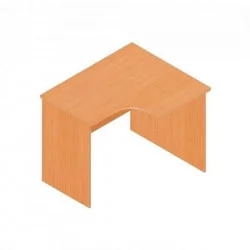 Стол компьютерный угловой Р.РС-10 (правый) дуб молочный