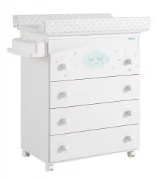 Комод пеленальный Micuna Lili B-970 White Stars Grey