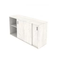 Шкаф-купе низкий СТЙЛЕ Л.ШК-3.2 Дуб Наварра / STYLE