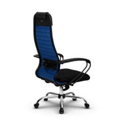 Офисное кресло МЕТТА Комплект 21, Основание 17833 Синий Black