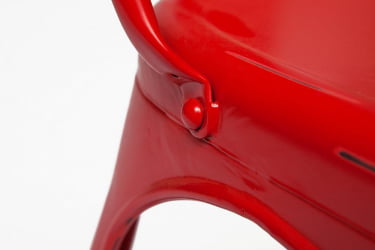 Стул LOFT CHAIR (mod. 012) металл, 45*35*85см, красный/red vintage