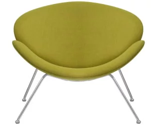 Кресло DOBRIN EMILY Светло-зеленая ткань AF3