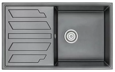 Кухонная мойка GRANULA 8601 Шварц Кухонная мойка GRANULA 8601 Шварц
