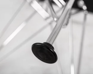 Стул обеденный DOBRIN BUTTERFLY CHROME Кремовый