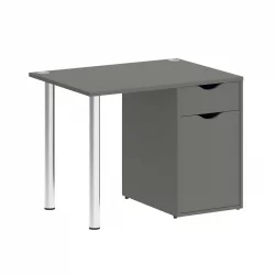 Стол письменный HOME OFFICE VR.SP-3-98.1 Металлик Стол письменный HOME OFFICE VR.SP-3-98.1 Металлик