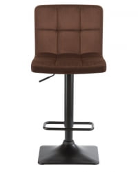 Стул барный ДОБРИН ДОМИНИC (шоколадный велюр (МДЖ9-111)) 2 шт / DOBRIN DOMINIC (MJ9-111))