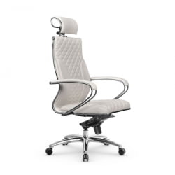 Кресло руководителя Metta L 2c 44C/K116 Infinity Easy Clean (MPES) Комплект 1 Белое