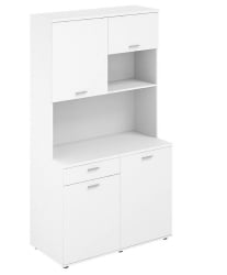 Офисная мини-кухня с ящиком Sigma SG.1002.WH.WH Белая Офисная мини-кухня с ящиком Sigma SG.1002.WH.WH Белая