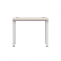 Стол прямой на металлокаркасе, опоры 45 гр Everprof EVO 254S001 Кашемир Белый